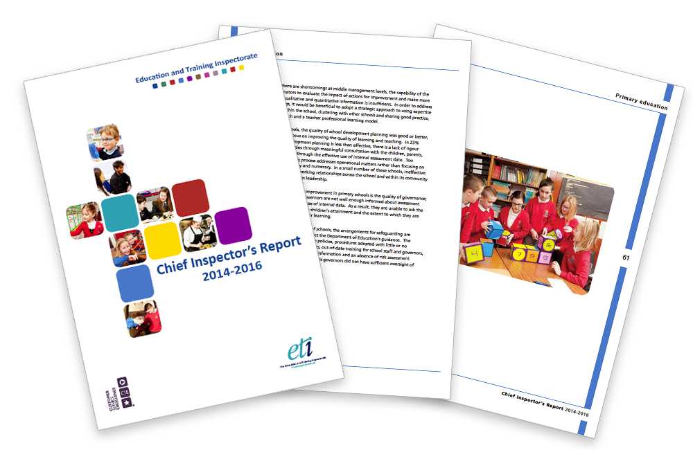 Chief inspector for NI schools report